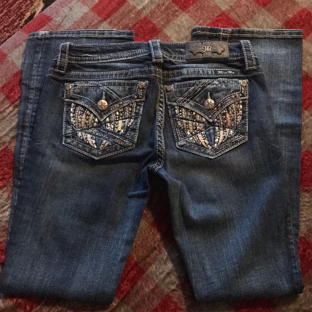 Miss Me bootcut signature jeans 28 x 31